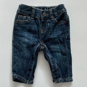 GAP my first easy slim jeans size 0-3M